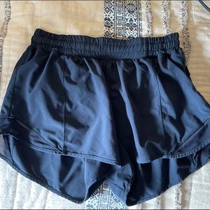 navy blue hotty hot shorts